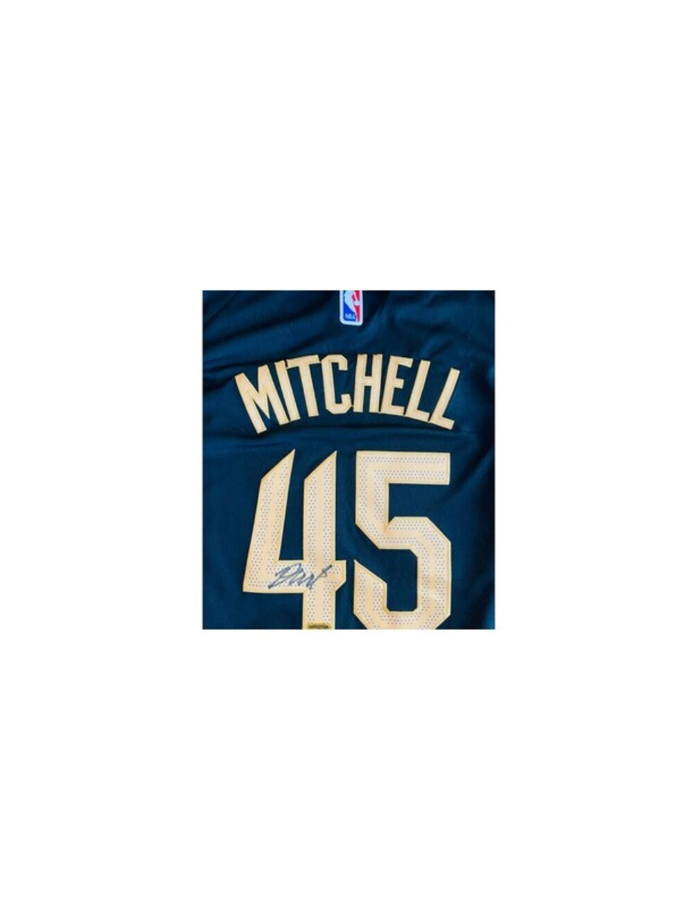 Donovan Mitchell Signed Authentic City Edition NBA Jersey